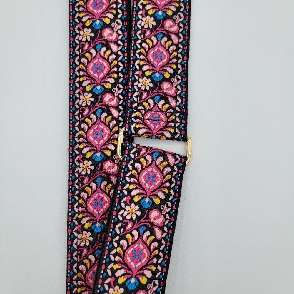 Adjustable Crossbody Strap Pink Floral NWOT #2180 - Picture 2 of 12